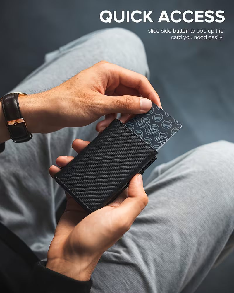 Carbon Fiber Foldable Wallet