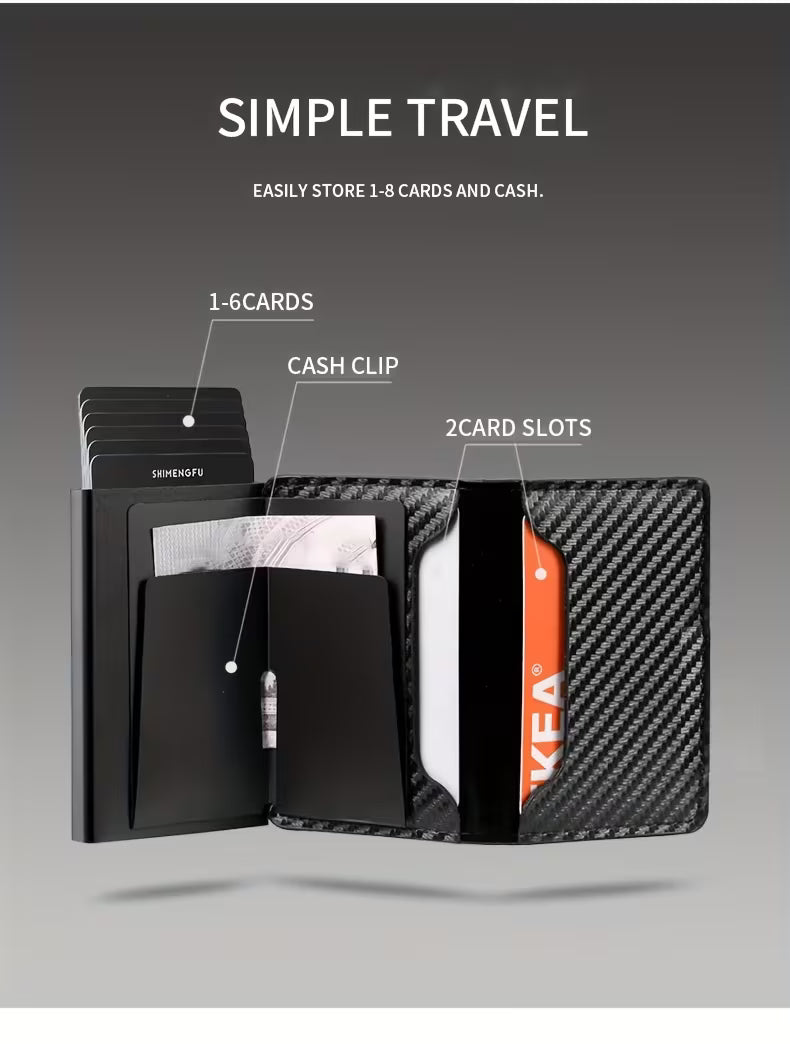 Carbon Fiber Foldable Wallet
